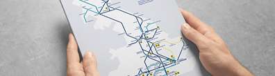 Mapa sieci w Wielkiej Brytanii