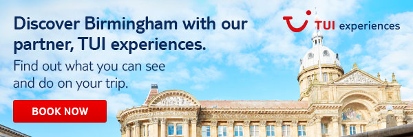 TUI Experience Birmingham Banner