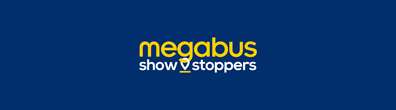 megabus showstoppers logo