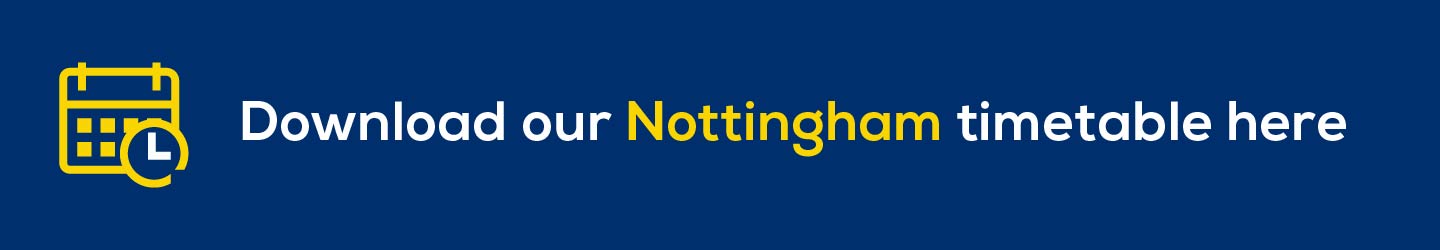 Download timetable for Nottingham
